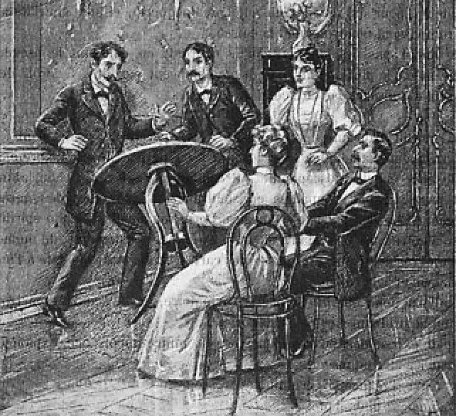 Ilustração das Mesas Girantes