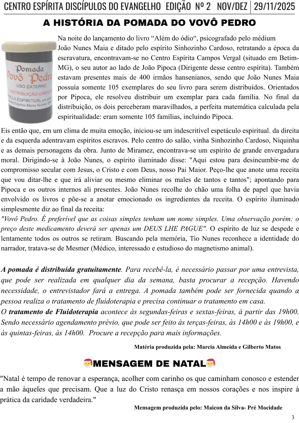 - A história da pomada vovô Pedro