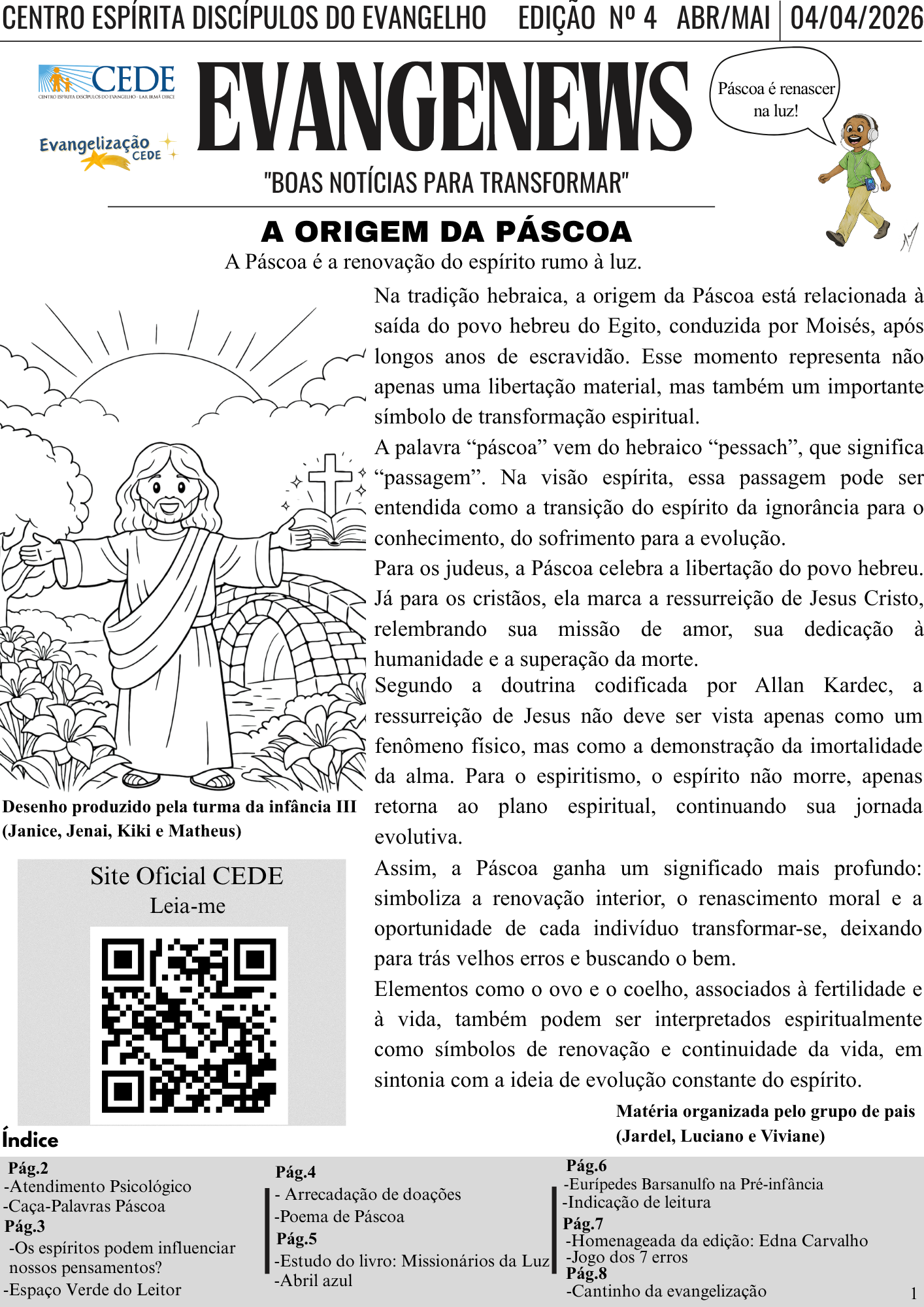 4a Edição Evangenews - Abr/Mai-2026